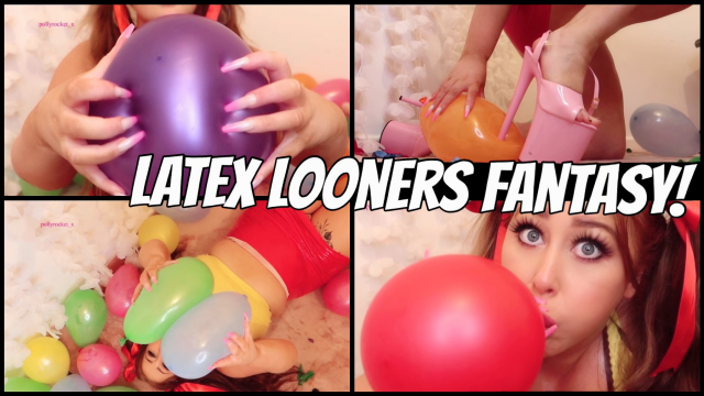 Latex Looners Balloon Popping Fetish video from Lululemxn