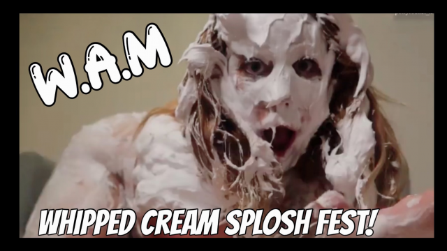 MEGA SPLOSHING WAM CREAM PIE video from Lululemxn