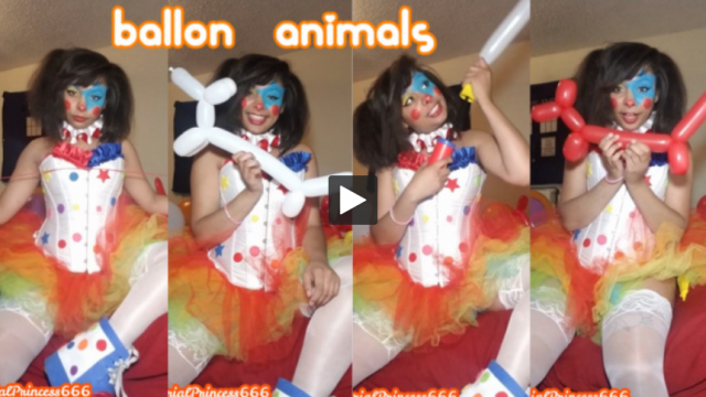Happy Halloween ! Balloon Animals video from Princess Sophia Quinn