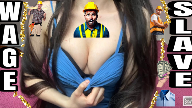 FINDOM WAGE SLAVE BLUE COLLAR video from Princess Rapunzel