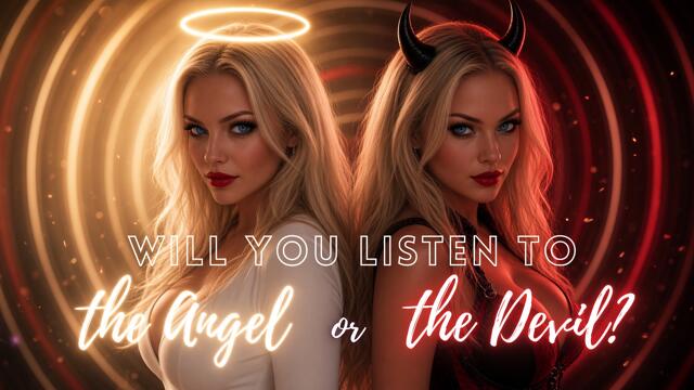 Will you listen to the Angel or the Devil? video from Queen Cindyrella