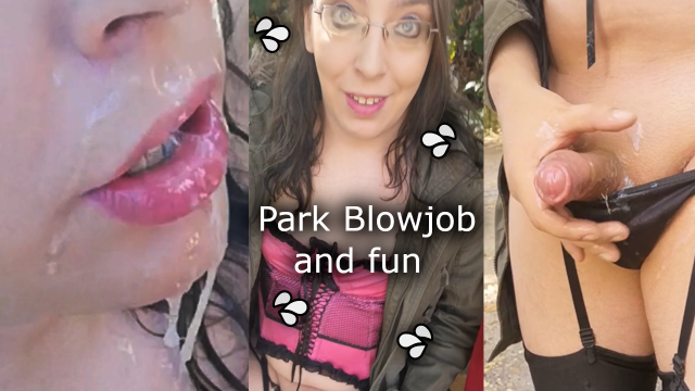Sucking and Cumming outdoor video from RapidGirl