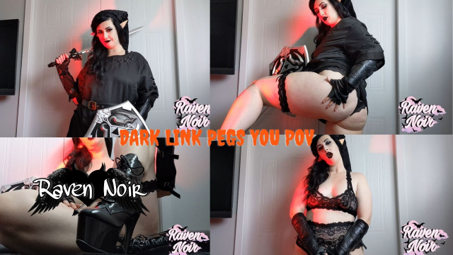 Dark Link Pegs You POV video from Raven Noir