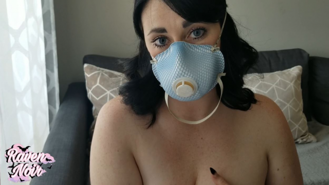 Mask JOI video from Raven Noir