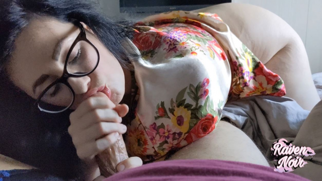 Mommy Helps You Cum POV video from Raven Noir