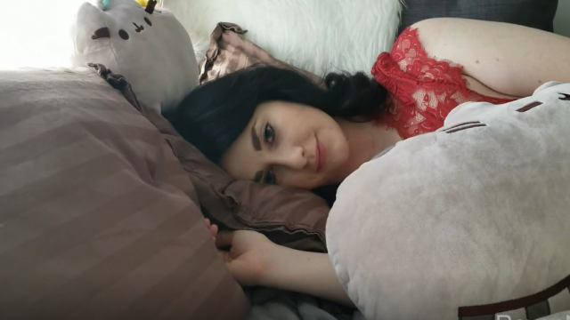 Nap time with Raven video from Raven Noir