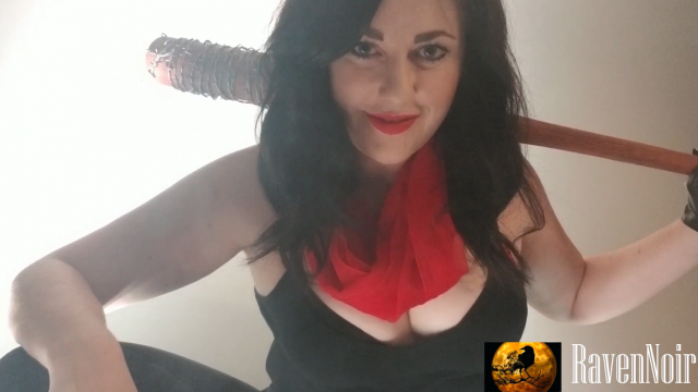 Negan Small Penis Humiliation video from Raven Noir