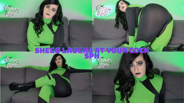 Shego Laughs at Your Cock SPH video from Raven Noir