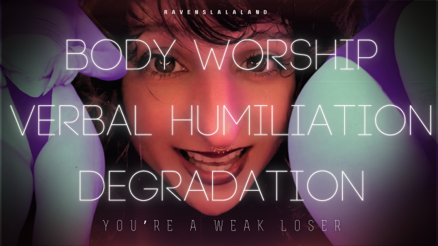 Body Worship Verbal Humiliation & Degradation: Weak Loser video from 