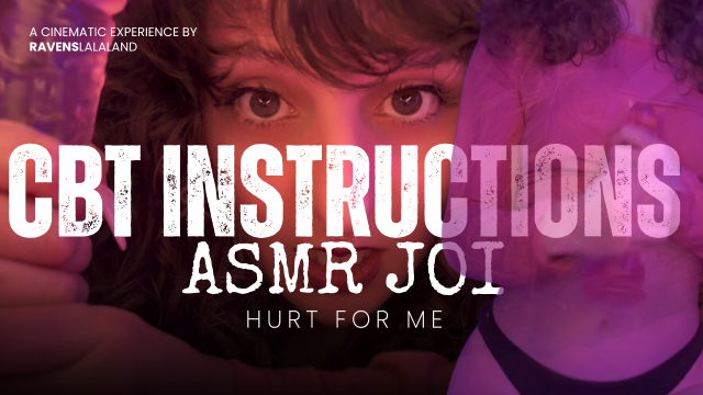 CBT Instructions ASMR JOI: Hurt For Me video
