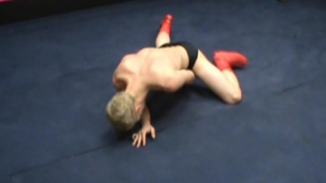 ATOMIC BOMBS and BALLS DESTRUCTION - Brandon vs VHawk video from WORLD WIDE MIXED WRESTLING