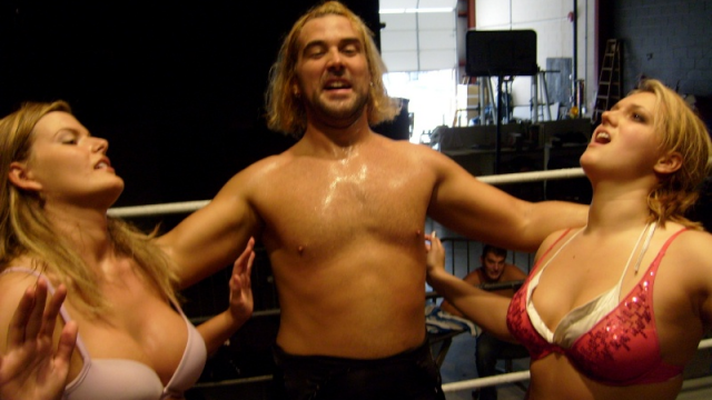 BUFFALO KILL - Janelle Sinclaire and Kelly Klein vs Buffalo video from WORLD WIDE MIXED WRESTLING