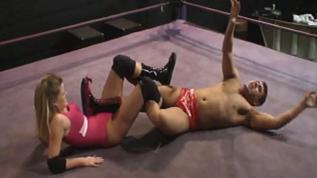 CAMEL RIDING AN AMERICAN FEMALE WRESTLER - Janelle Sinclaire vs Ala the Terrorist video from WORLD WIDE MIXED WRESTLING