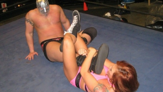 CHRISTIE TAKES ON THE CHALLENGE OF HER LIFE! Christie Ricci vs Thor video from WORLD WIDE MIXED WRESTLING