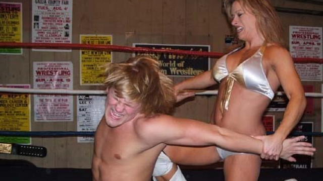 CRAZY KHARMA - Kharma vs Crazy J video from WORLD WIDE MIXED WRESTLING