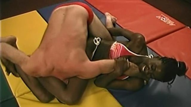 DARK CHOCOLATE - Lee vs Alex video from WORLD WIDE MIXED WRESTLING