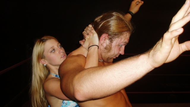 DELICIOUS BEATING! Summer Rains vs Jon Moxley video from WORLD WIDE MIXED WRESTLING