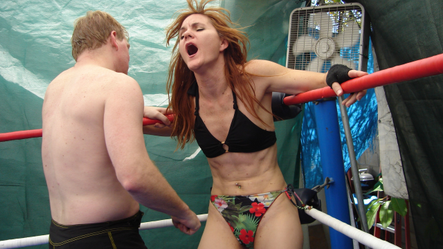 FLAMES of DESTRUCTION - Flame vs Duncan video from WORLD WIDE MIXED WRESTLING