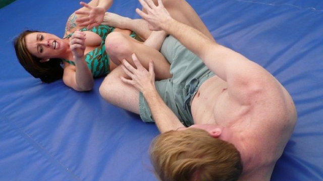 FROM FAN TO FOE - Christie Ricci vs Duncan video from WORLD WIDE MIXED WRESTLING