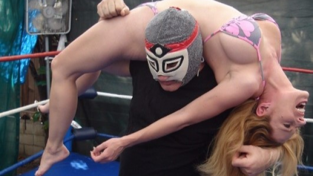 GOLDIElicious Pro Mixed Wrestling - Goldie vs Female Destroyer video from WORLD WIDE MIXED WRESTLING