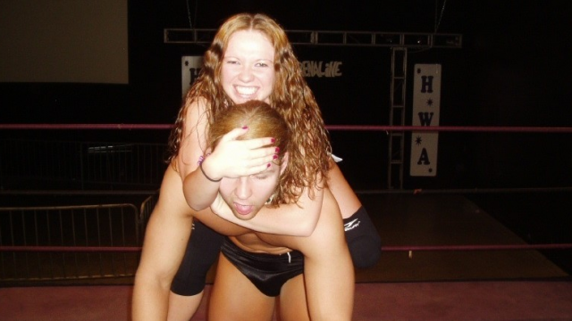 I AM READY FOR A FIGHT! Navaeh vs Jon Moxley video from WORLD WIDE MIXED WRESTLING