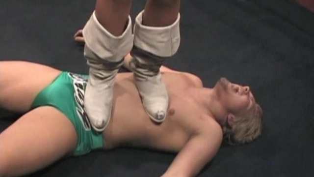 JOBBER GETS CLOBBERED BY LIGHTNING - LIGHTNING WOMAN vs Crazy J video from WORLD WIDE MIXED WRESTLING