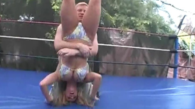 MEN LOVE TO EROTICALLY PILEDRIVE WOMEN! Volume 13 video from WORLD WIDE MIXED WRESTLING