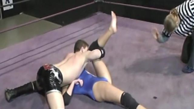 PINNING JANELLE SINCLAIRE FOR THE WIN! Volume 4 video from WORLD WIDE MIXED WRESTLING