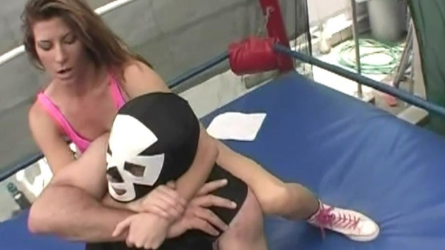 PRO WOMEN LOVE TO PUT MALE OPPONENT COMPLETELY OUT! Volume 15 video from WORLD WIDE MIXED WRESTLING
