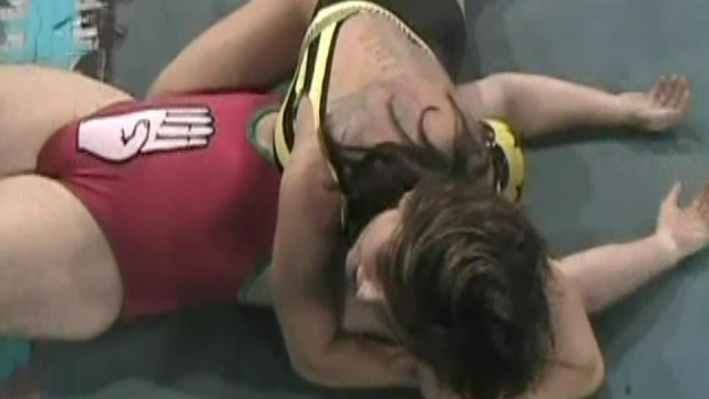 PRO WOMEN LOVE TO PUT MALE OPPONENT COMPLETELY OUT! Volume 18 video from WORLD WIDE MIXED WRESTLING
