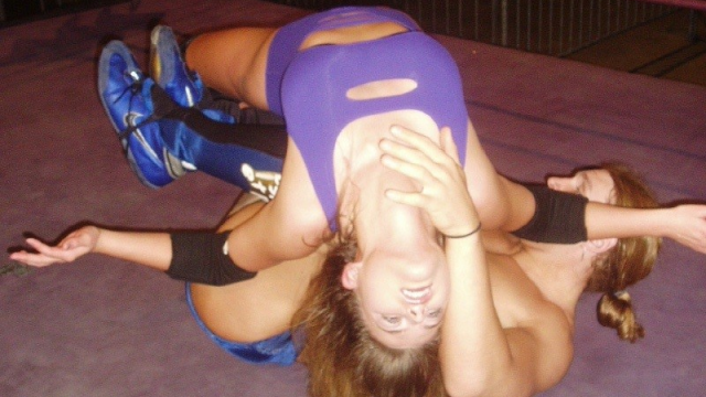 SERIOUSLY SUPERPLEXED - Janelle Sinclaire vs Jon Moxley video from WORLD WIDE MIXED WRESTLING