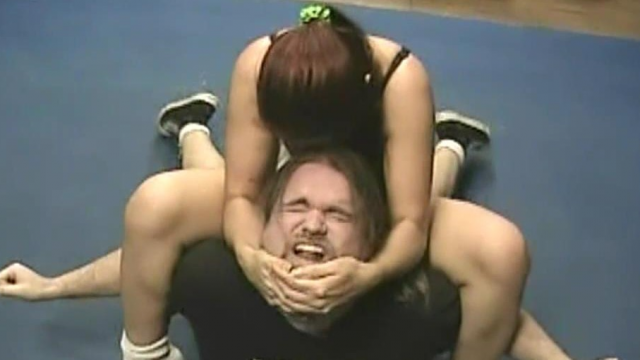 SLICING, DICING and CRUSHING WHITE MEN - Talison vs Bad Brad and Brian video from WORLD WIDE MIXED WRESTLING