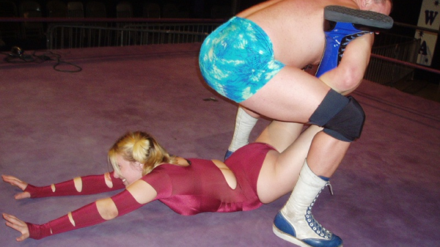 Total DESTRUCTION - Hardcore Heather vs Cody video from WORLD WIDE MIXED WRESTLING