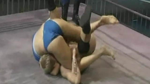 TRACY BROOKS GETS THE PIN - Volume 1 video from WORLD WIDE MIXED WRESTLING