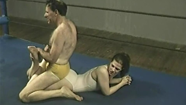 Wrestling with a Handicap - SIA SAVAGE & MARYANNE vs STEVE video from WORLD WIDE MIXED WRESTLING