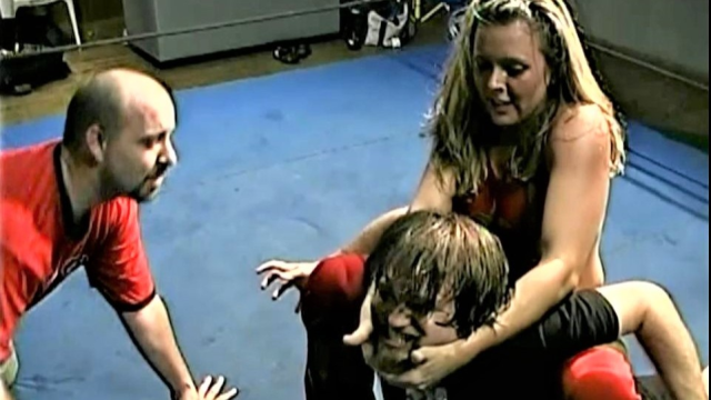 A WOMENS PLACE IS IN THE RING - Christie Ricci vs Brian video from RING WOMEN VIDEO