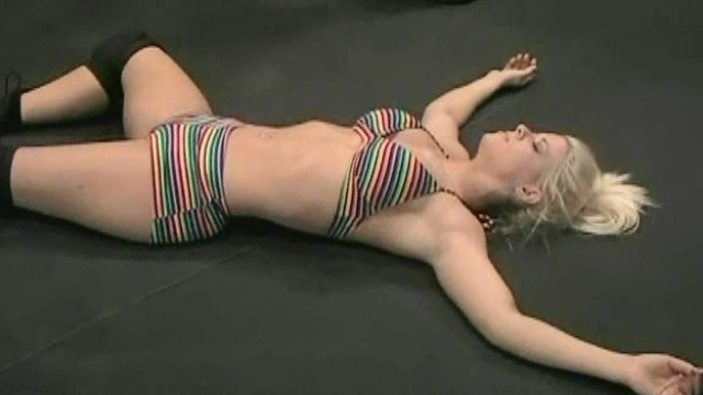 Fallen Angel - Angel Williams vs Black Demon video from RING WOMEN VIDEO