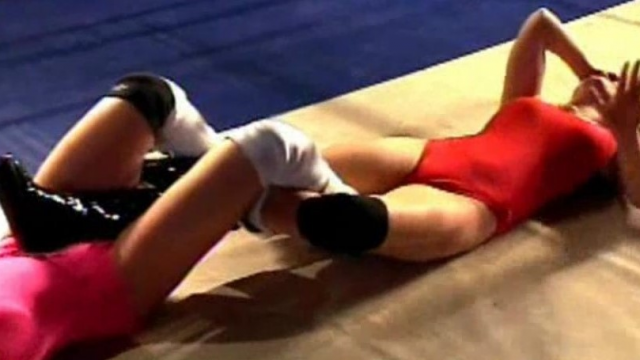 HANDICAPPED, SLEPT and CHAINED - Christie Ricci vs Lollipop vs Amber O'Neal video from RING WOMEN VIDEO