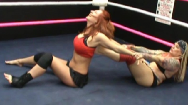HARDCORE ZONE - JESSIE BELL SMOTHERS vs VHawk 2 video from RING WOMEN VIDEO