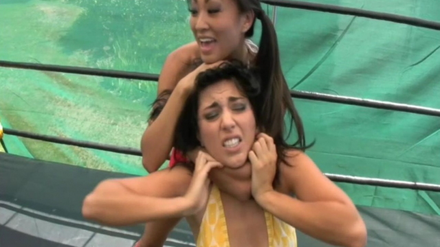 HOT WRESTLING in MEXICO - Nicole Oring vs Fiorella Fuego video from RING WOMEN VIDEO