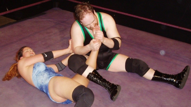 Illiterate Destruction - Hellena Heavenly vs High IQ video from RING WOMEN VIDEO