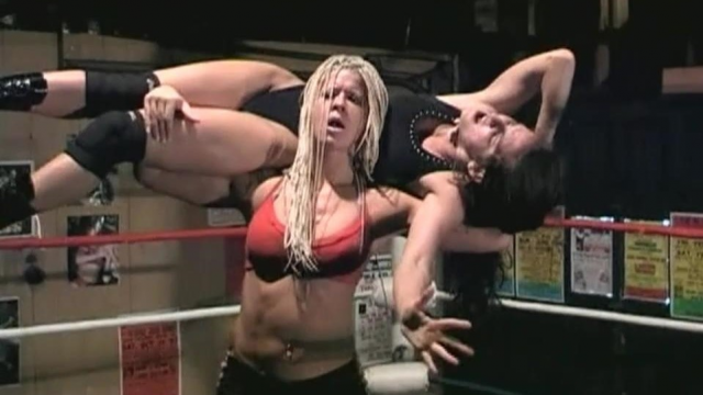 MARATHON PRO WRESTLING - Part 2 - Angel Williams vs SIN-D video from RING WOMEN VIDEO