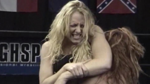 Nerves are for DESTRUCTION - Amber O'Neal vs April Hunter video from RING WOMEN VIDEO