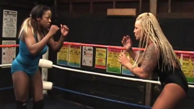 Old School Submission 3 - Josie vs VHawk video from RING WOMEN VIDEO