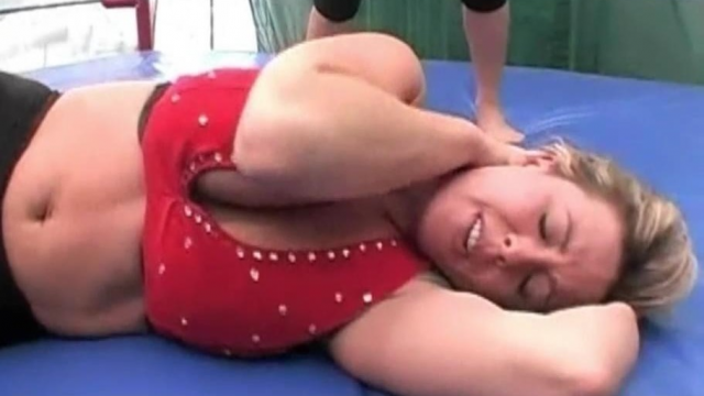 Piledriver after Piledriver - Frankie Zappatelli vs Christie Ricci video from RING WOMEN VIDEO