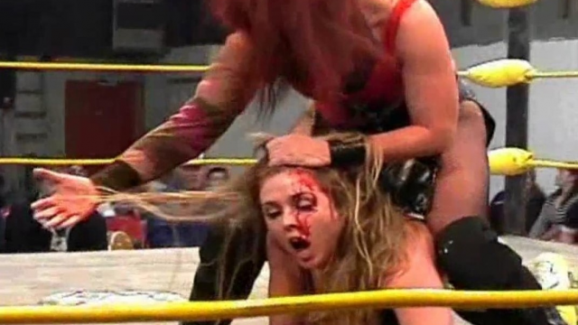 RED HELL: A Texas Street Fight - Christie Ricci vs Tasha Simone video from RING WOMEN VIDEO