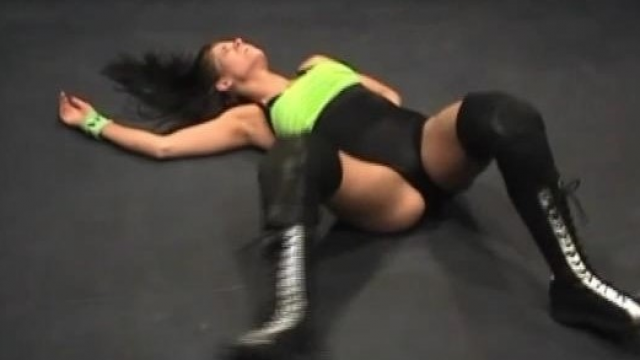 SPINNING STEPHANIE TO A SUBMISSION! Sassy Stephanie vs VHawk video from RING WOMEN VIDEO