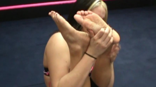 TICKLING SASSY - SASSY STEPHANIE vs ALLYSIN KAY video from RING WOMEN VIDEO