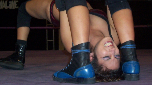 WEAPONS of MASS DESTRUCTION - Hellena Heavenly (RWV World Champion) vs AJ Sparx video from RING WOMEN VIDEO
