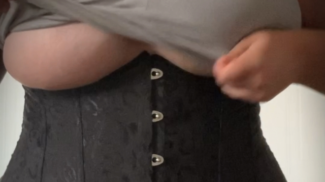 Just a quick sneak peak of me letting my boobs out to play  ;) great quality content coming soon! video from RosaNova